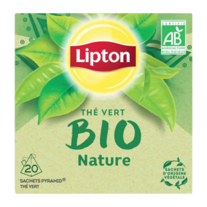 LIPTON THÉ VERT BIO 20U