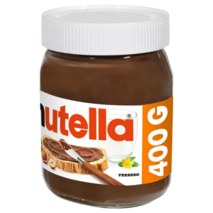 NUTELLA PÂTE À TARTINER NOISETTES 400G