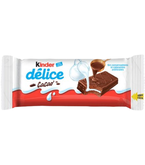 KINDER DELICIA BIZCOCHO 42G