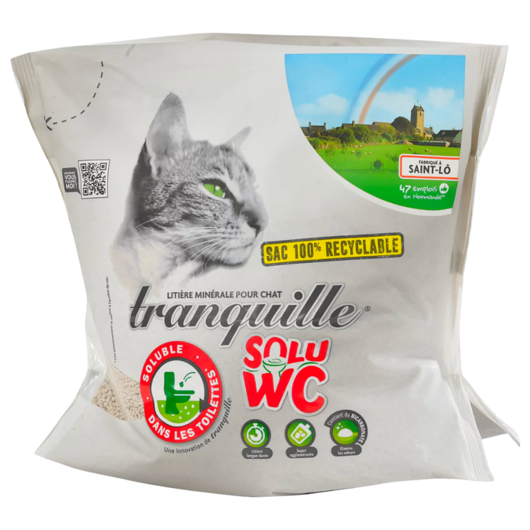 TRANQUILLE LITIERE CHAT SOLUWC 4,5L