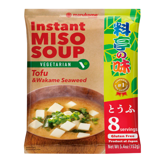 MARUKOME SOPA MISO C/TOFU Y WAKAME 57G