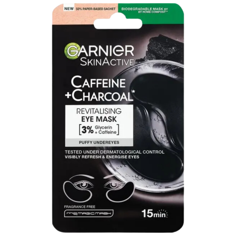 GARNIER PARCHES OJOS CAFEINA Y CARBON 5G