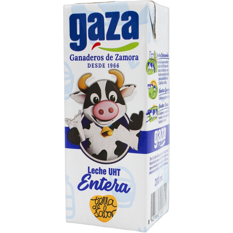 GAZA LECHE ENTERA PACK 3 X 200ML