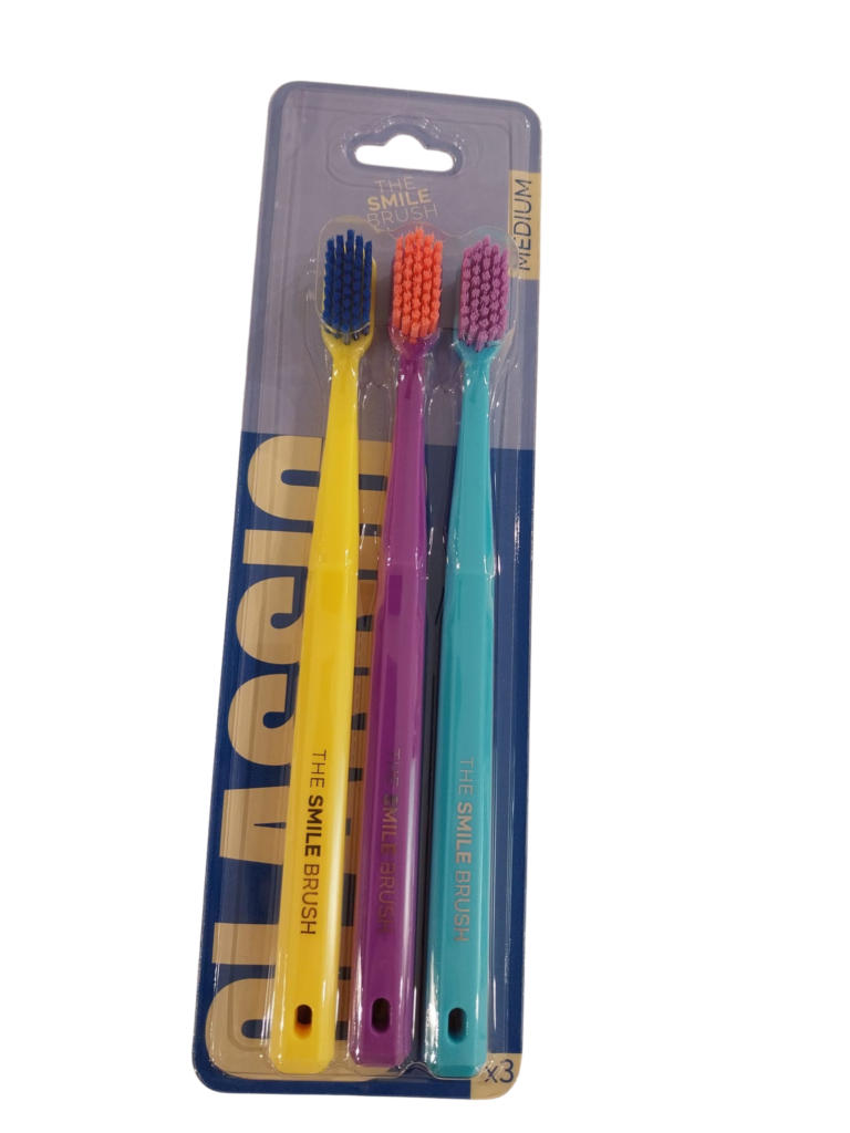 THE SMILE BRUSH PACK CEPILLOS MED 3UN