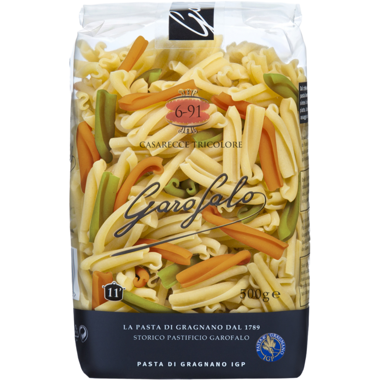 GAROFALO CASARECCE TRICOLOR 500G