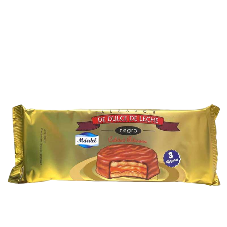 MARDEL ALFAJOR NEGRO 6X50G