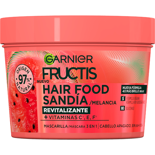 GARNIER HAIR FOOD MASCARILLA SANDÍA 400ML