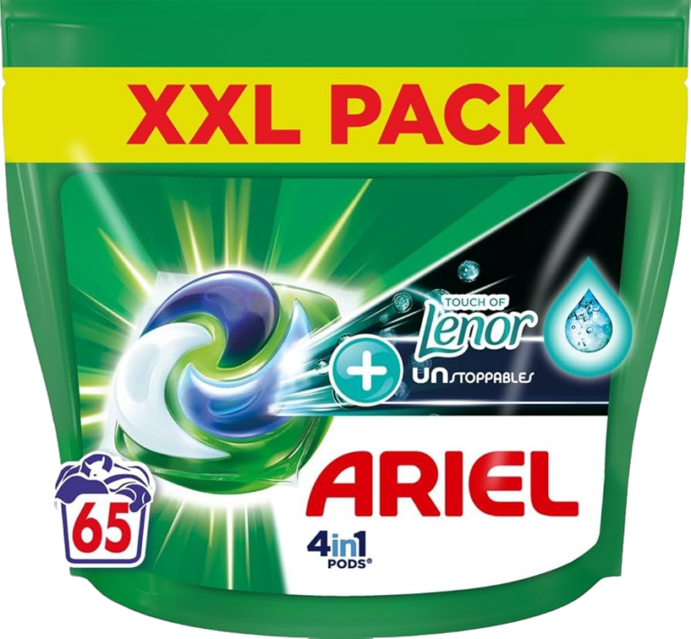 ARIEL CÁPSULAS TOUCH OF LENOR 65 DOSIS