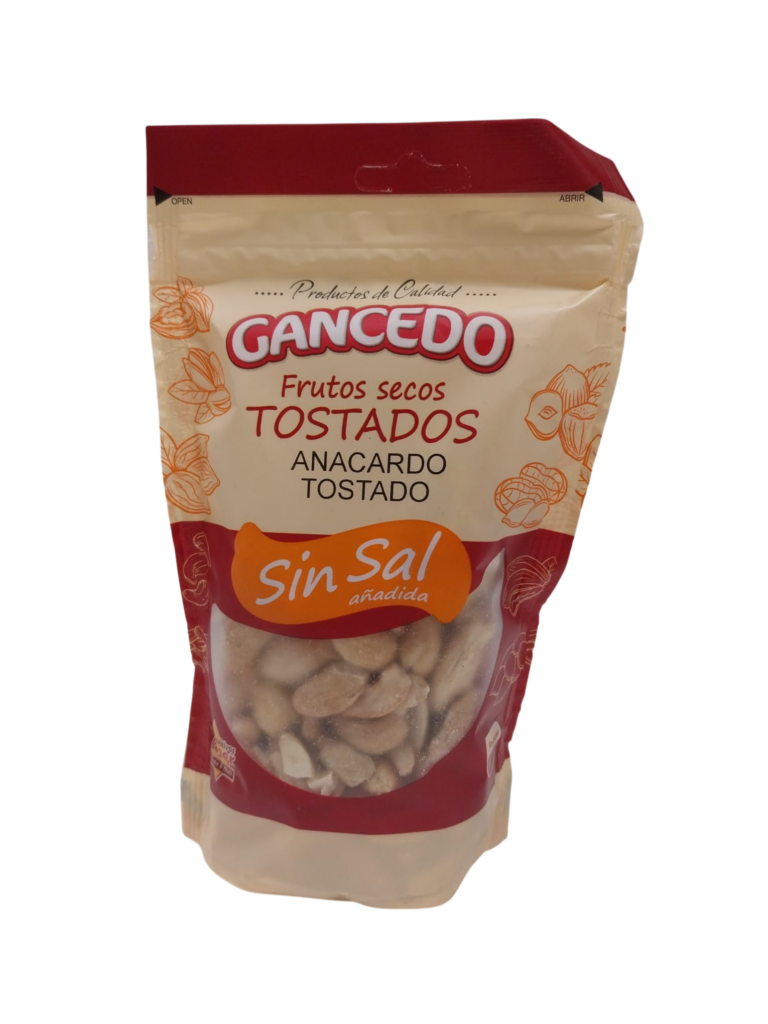 GANCEDO ANACARDO TOSTADO SIN SAL 200G