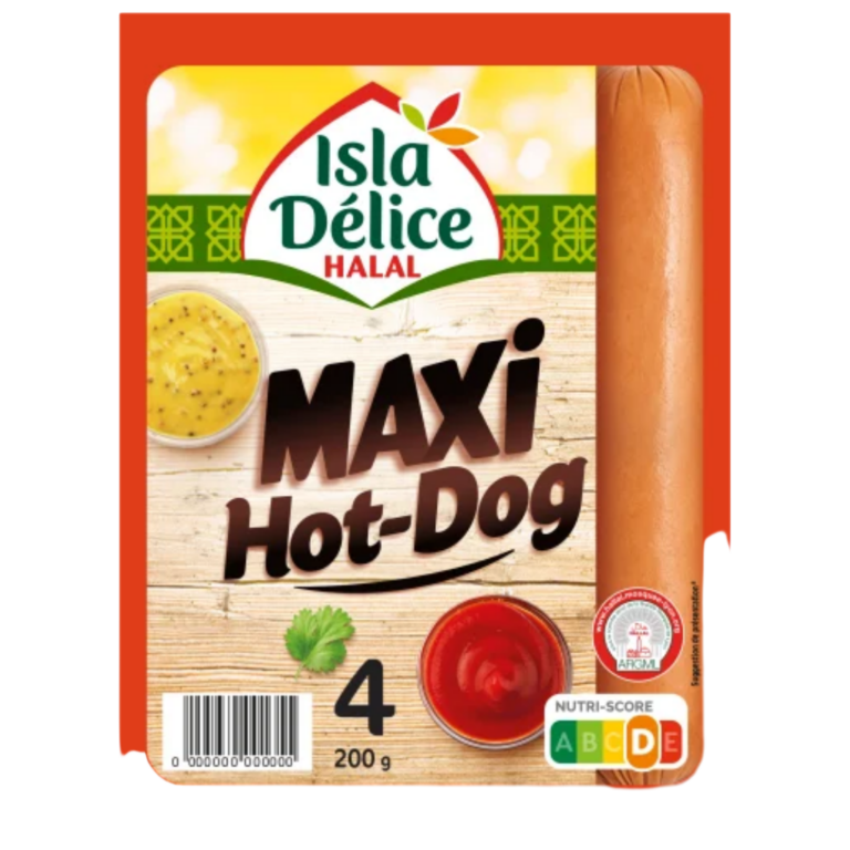 ISLA DELICE DELISS MAXI HOT DOG 200G