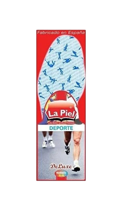 LA PIEL PLANTILLAS DEPORTIVAS 40-46