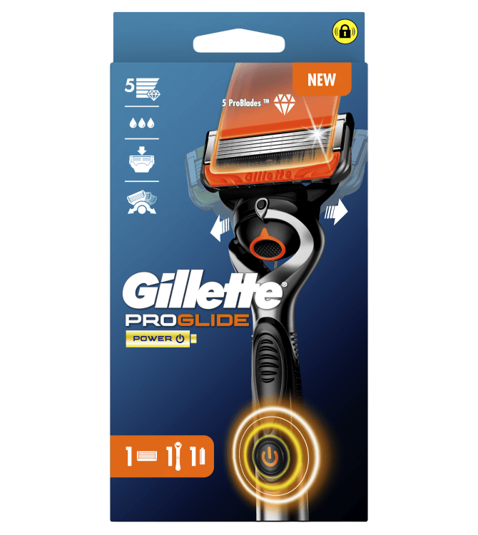 GILLETTE MÁQUINA FUSION 5 PROGLIDE POWER