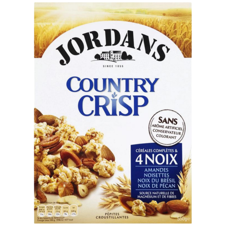 JORDANS COUNTRY CRISP 4 NOIX 550G