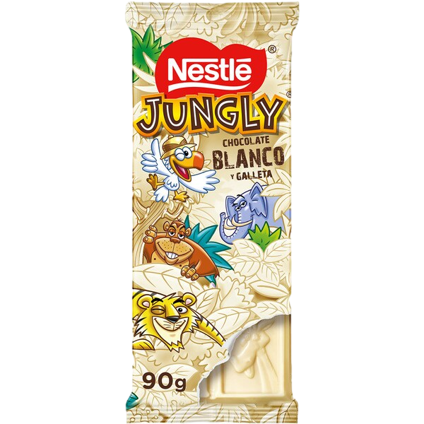 NESTLÉ JUNGLY BLANCO 90G
