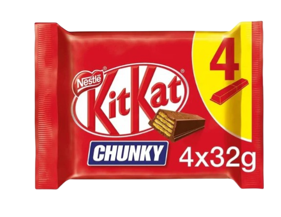 KIT KAT CHUNKY FUNKY 4X32G