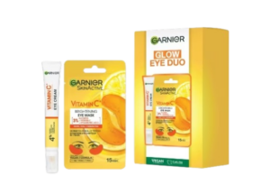 GARNIER SET VITAMINA C CONTORNO + MASCARILLA