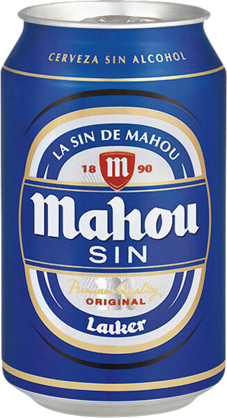 MAHOU CERVEZA SIN ALCOHOL LATA 33 CL