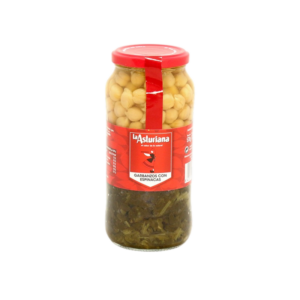 LA ASTURIANA GARBANZOS CON ESPINACAS FRASCO 400G