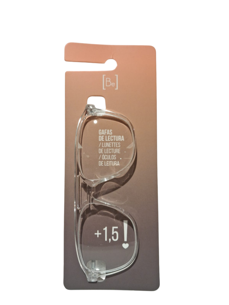 BE GAFAS TRANSPARENTES SUMMER +1,50