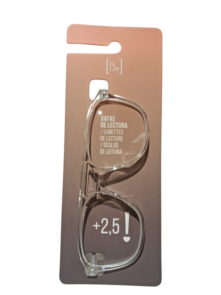 BE GAFAS TRANSPARENTES SUMMER +2,50
