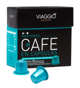 VIAGGIO CAFE DESCAFEINADO CAPSULAS 10UDS