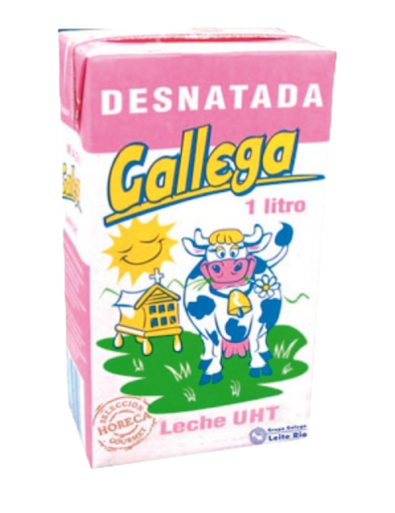 GALLEGA LECHE GALLEGA DESNATADA 1L