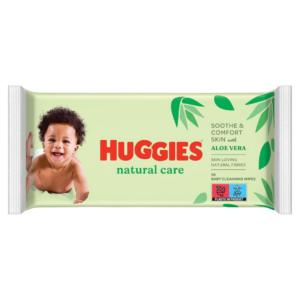 HUGGIES LINGETTES ALOE VERA 56U