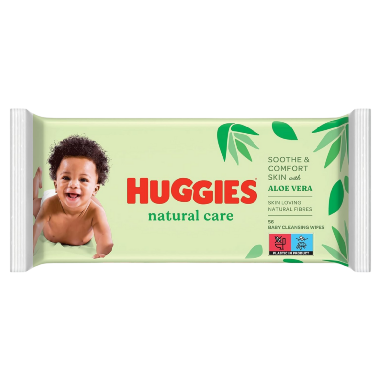 HUGGIES LINGETTES ALOE VERA 56U