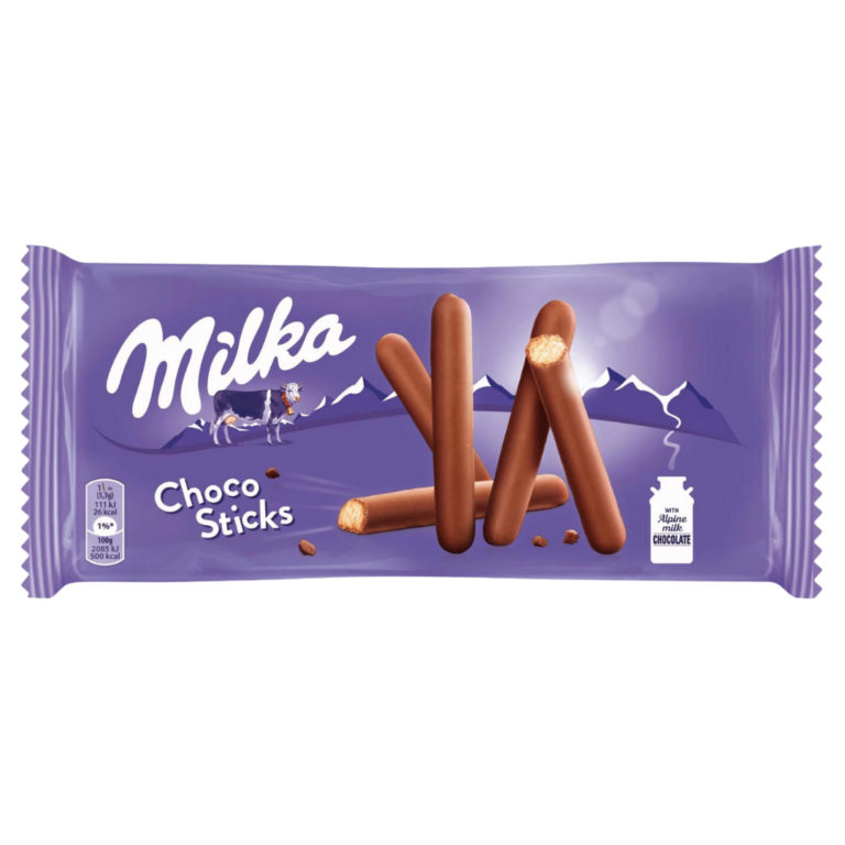 MILKA BISCUIT BÂTONNETS CHOCOLAT 144G