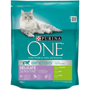 PURINA ONE DIGESTION DINDE / SAUMON 800G