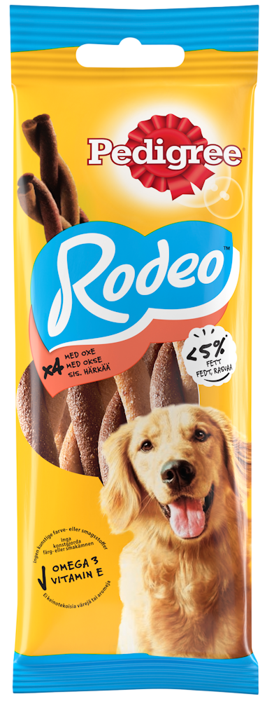PEDIGREE RODEO SNACK TERNERA 4UDS 70G
