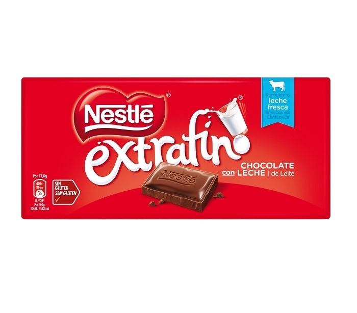 NESTLE CHOCOLATE EXTRAFINO LECHE 125G