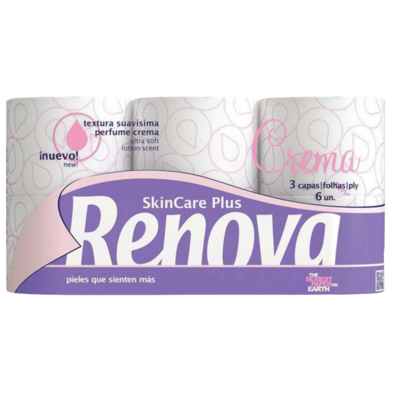 RENOVA PAPIER TOILETTE 3 PLIS 6R