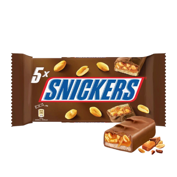 SNICKERS PACK 4+1 250G