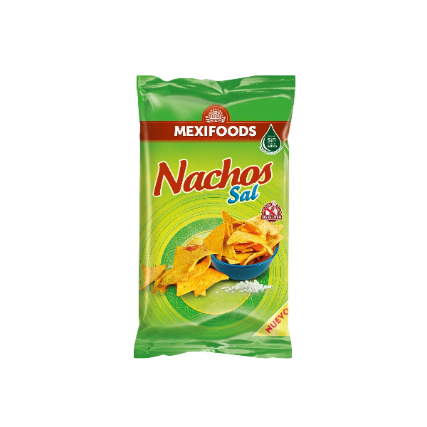 MEXIFOODS NACHOS CON SAL BOLSA 200G
