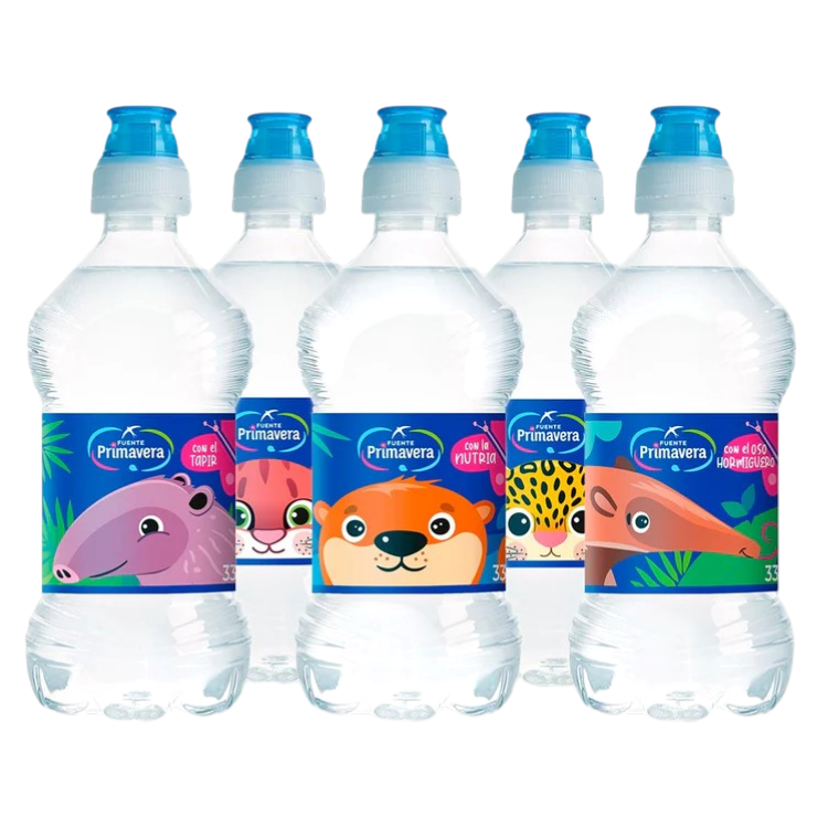 FUENTE PRIMAVERA AGUA MINERAL TAPON CLIC