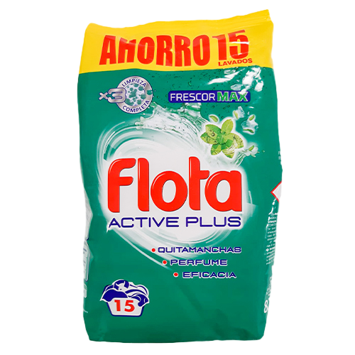 FLOTA DETERGENTE POLVO SACO ECO 15CC