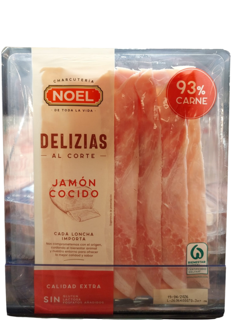 NOEL JAMON COCIDO DELIZIAS 120G