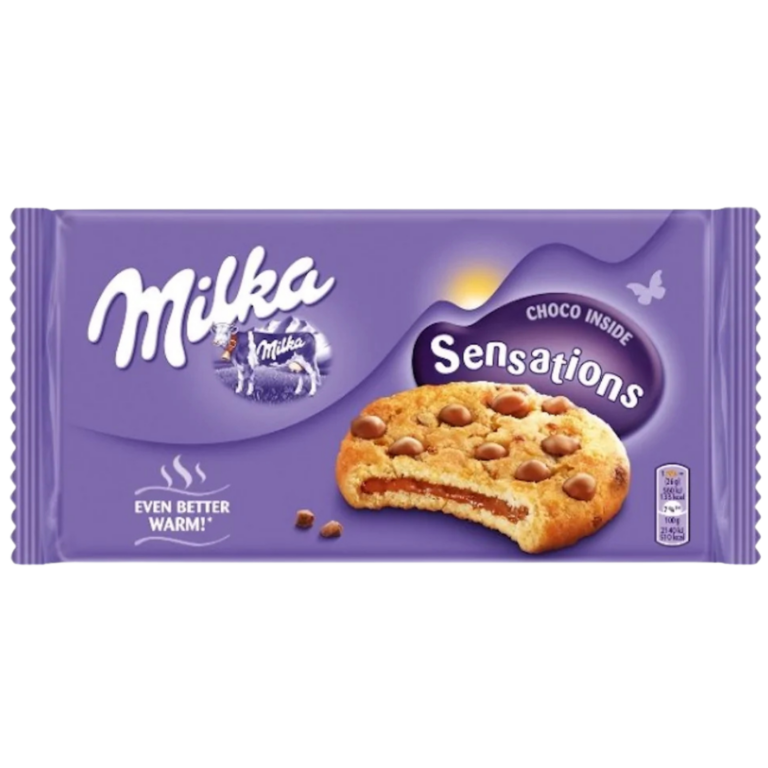 MILKA COOKIES SENSATIONS CŒUR CHOCOLAT 156G