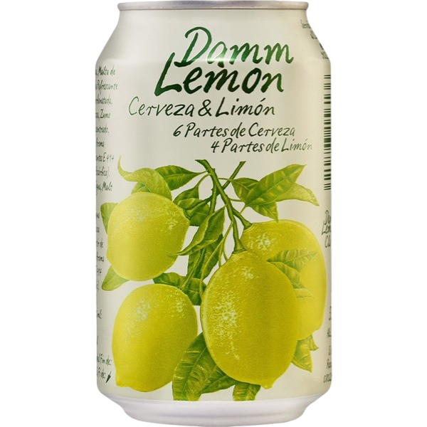 DAMM LEMON CERVEZA CON LIMÓN 33CL