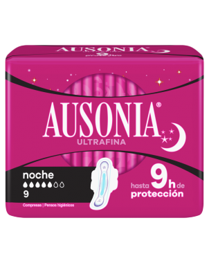 AUSONIA AIR DRY PROT NOCHE CON ALAS 9U