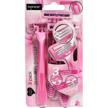 SENCE CUCHILLAS LAMINAS ACERO INOX 3U