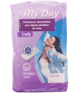MY DAY INCONTINENCIA COMPRESA MUJER MINI 16U