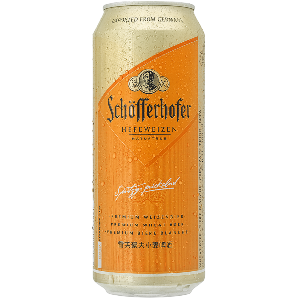SCHOFFERHOFER CERV. RUBIA DE TRIGO ALEM.