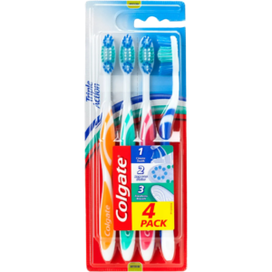 COLGATE CEPILLO DENTAL TRIPLE ACCIÓN MEDIO P4