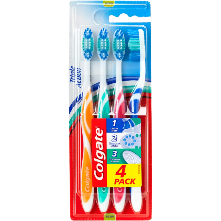 COLGATE CEPILLO DENTAL TRIPLE ACCIÓN MEDIO P4