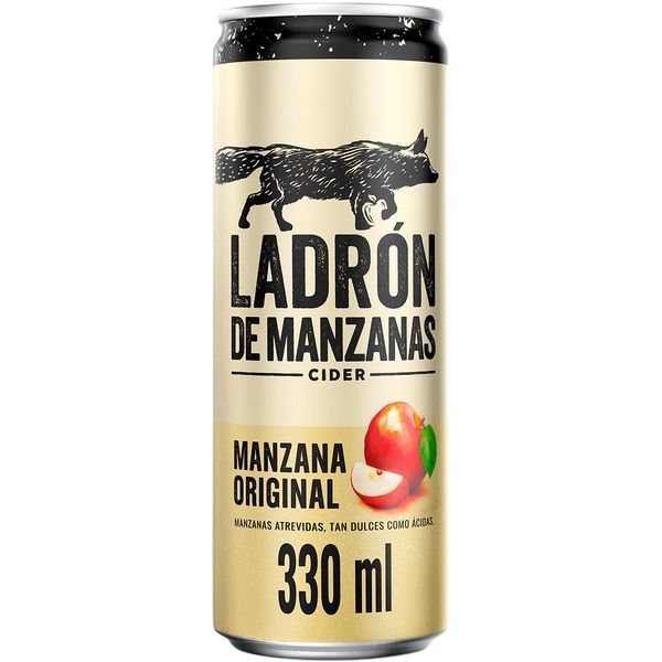 LADRON DE MANZANAS SIDRA DE MANZANA LATA
