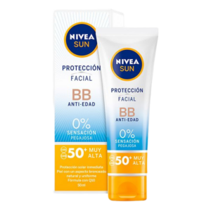 NIVEA SUN PROTECTOR FACIAL BB SPF50+ 50ML