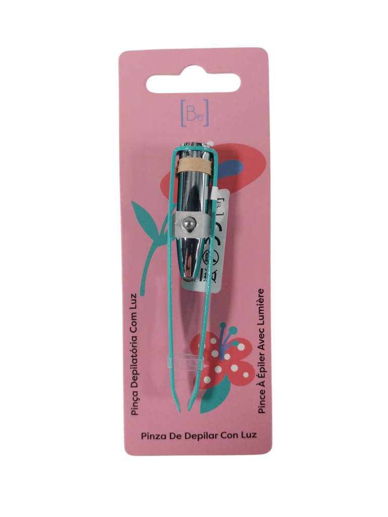 BE PINZA DE DEPILAR CON LUZ