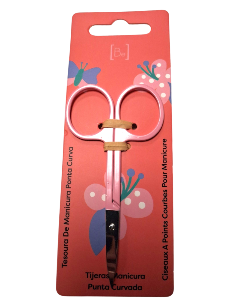 BE TIJERAS MANICURA PUNTA CURVADA